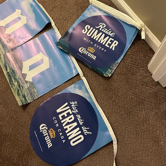 CORONA PARTY  2 Corona banners - Picture 3 of 5